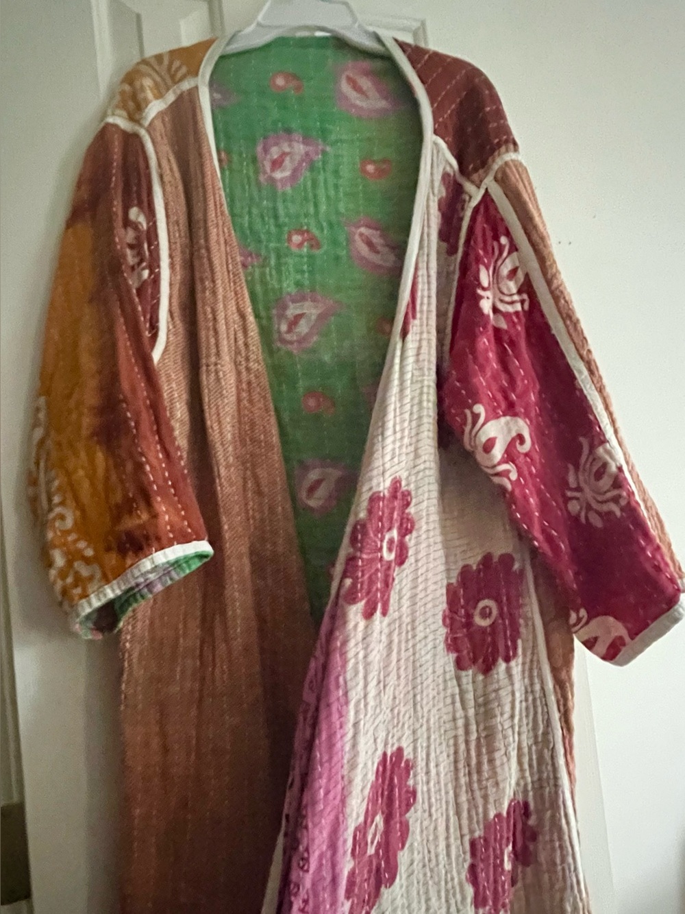 Sale! KANTHA Reversible Duster - Picture 4 of 9